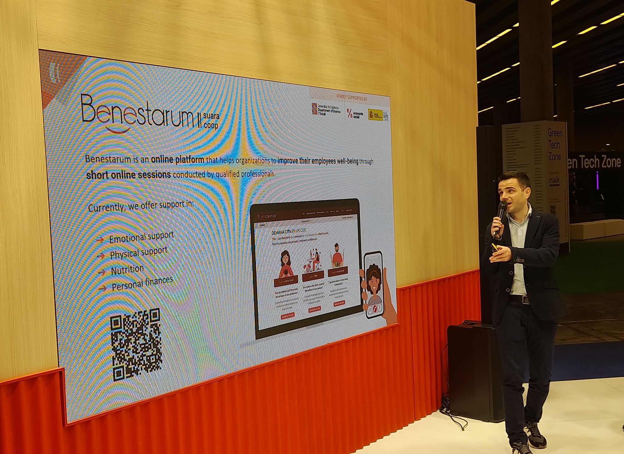 Benestarum en el MWC 2024: Innovación para mejorar el bienestar laboral